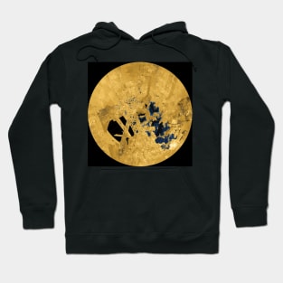 Titan's lakes, Cassini image (C023/1728) Hoodie